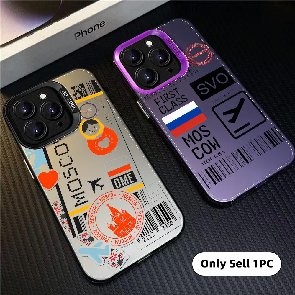 Plane Travel Ticket Russia Pho - Matte Pc Case review and price