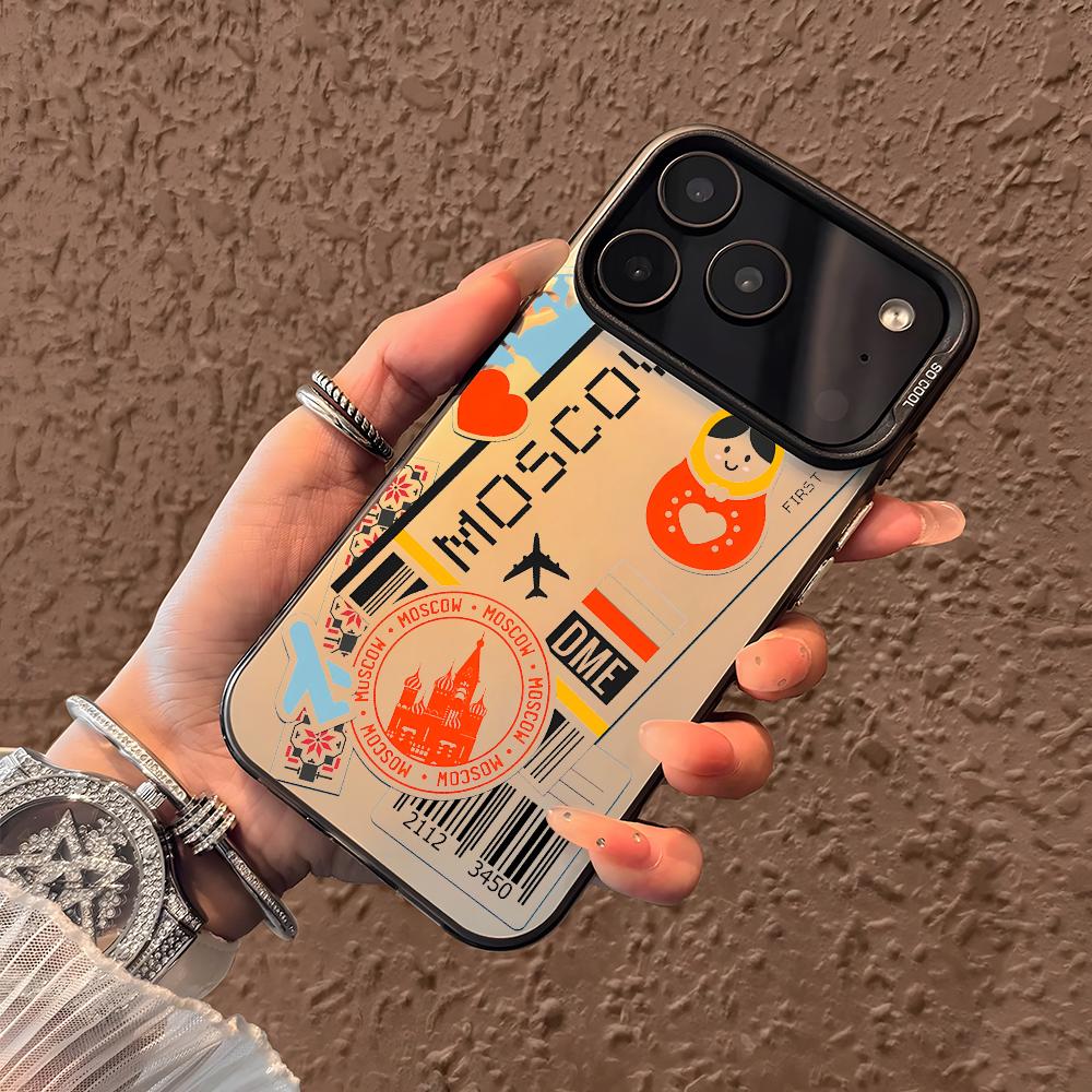 Plane Travel Ticket Russia Pho - Matte Pc Case review and price